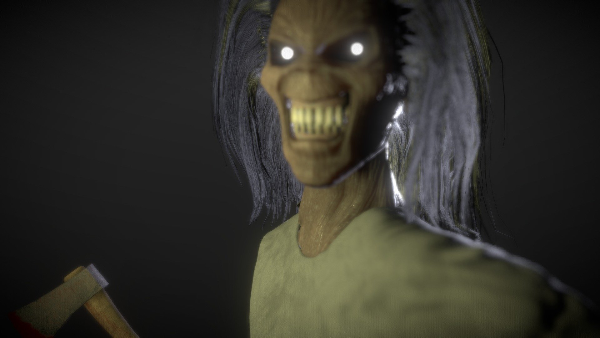 I made this model back in 2004 when I was first learning Maya. I am happy that I finally fnished it! This is Eddie from Iron Maiden's Killers Album. It was my favorite and the album art definitely got me into this band and I have loved them ever since! - Iron Maiden's Eddie - 3D model by jimanimator 3d model