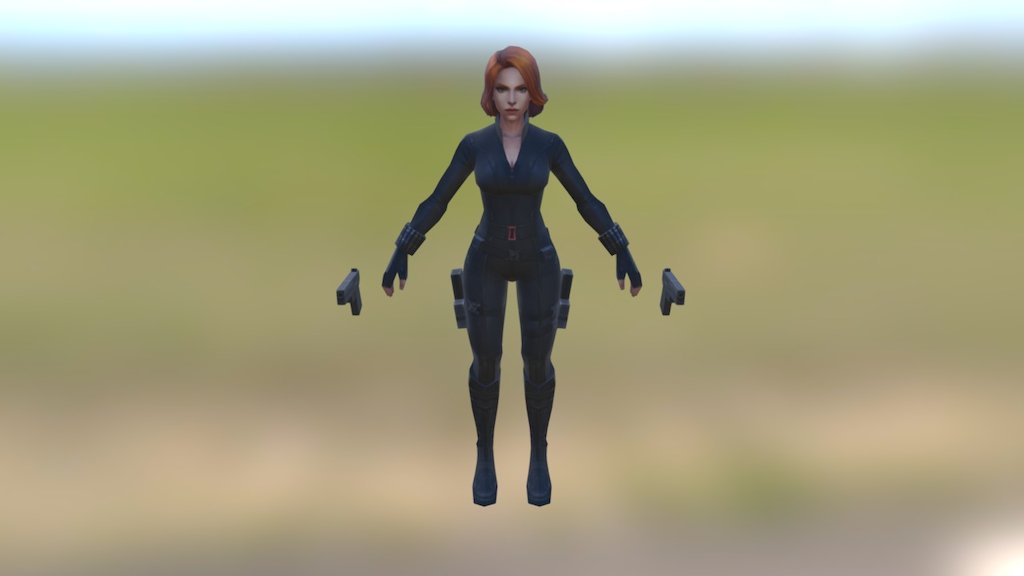 Black-widow - 3D model by seanbrown682 3d model