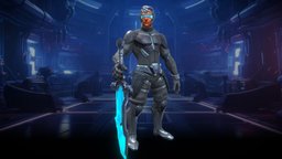 Stylized Human Male Sci-Fi Soldier(Outfit)