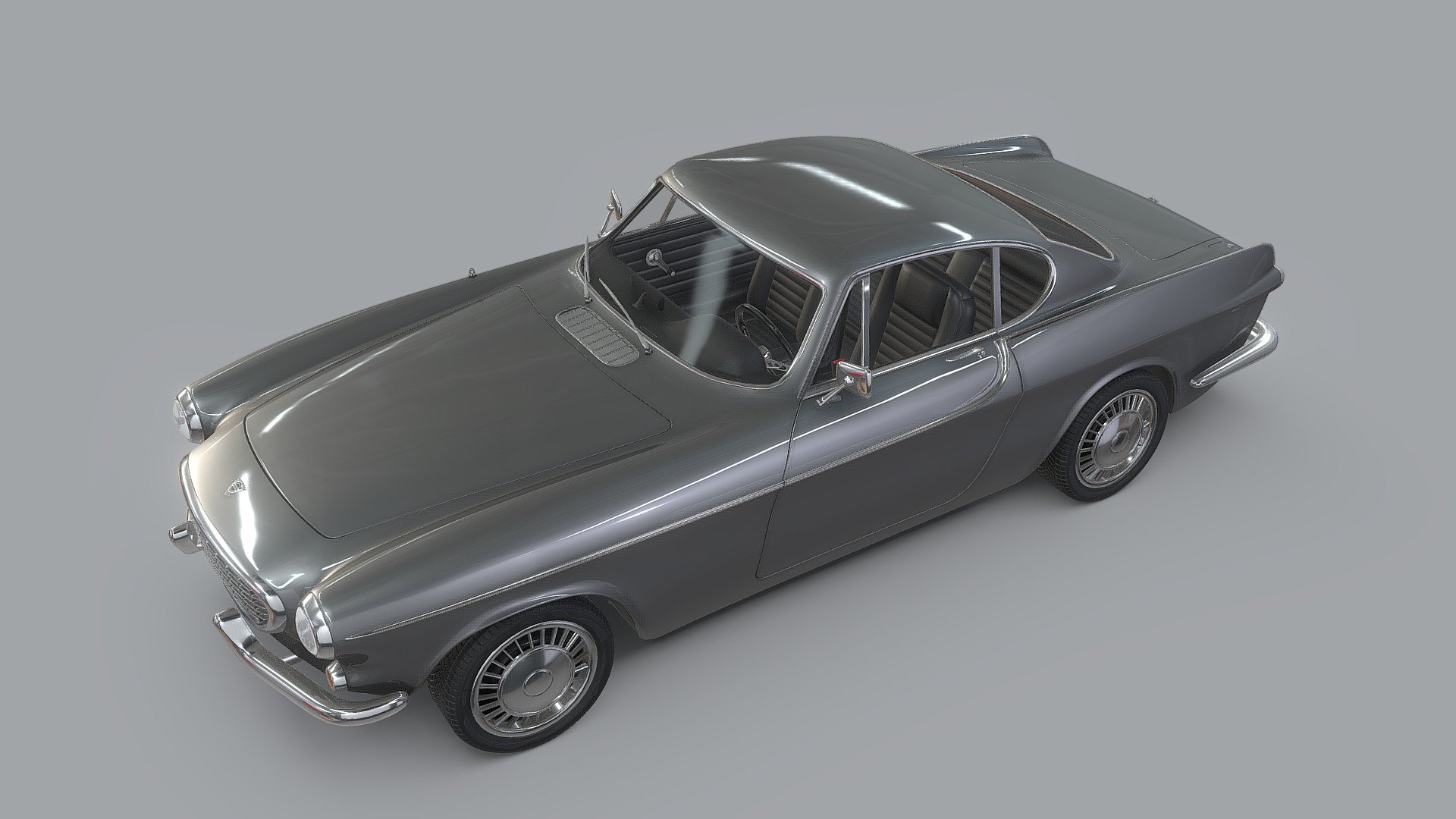 I initially modeled a high poly version of this car for a contest but didn't participate in the end so I decided to make a real-time version of it. It is not super optimized but should be good running on the web 3d model