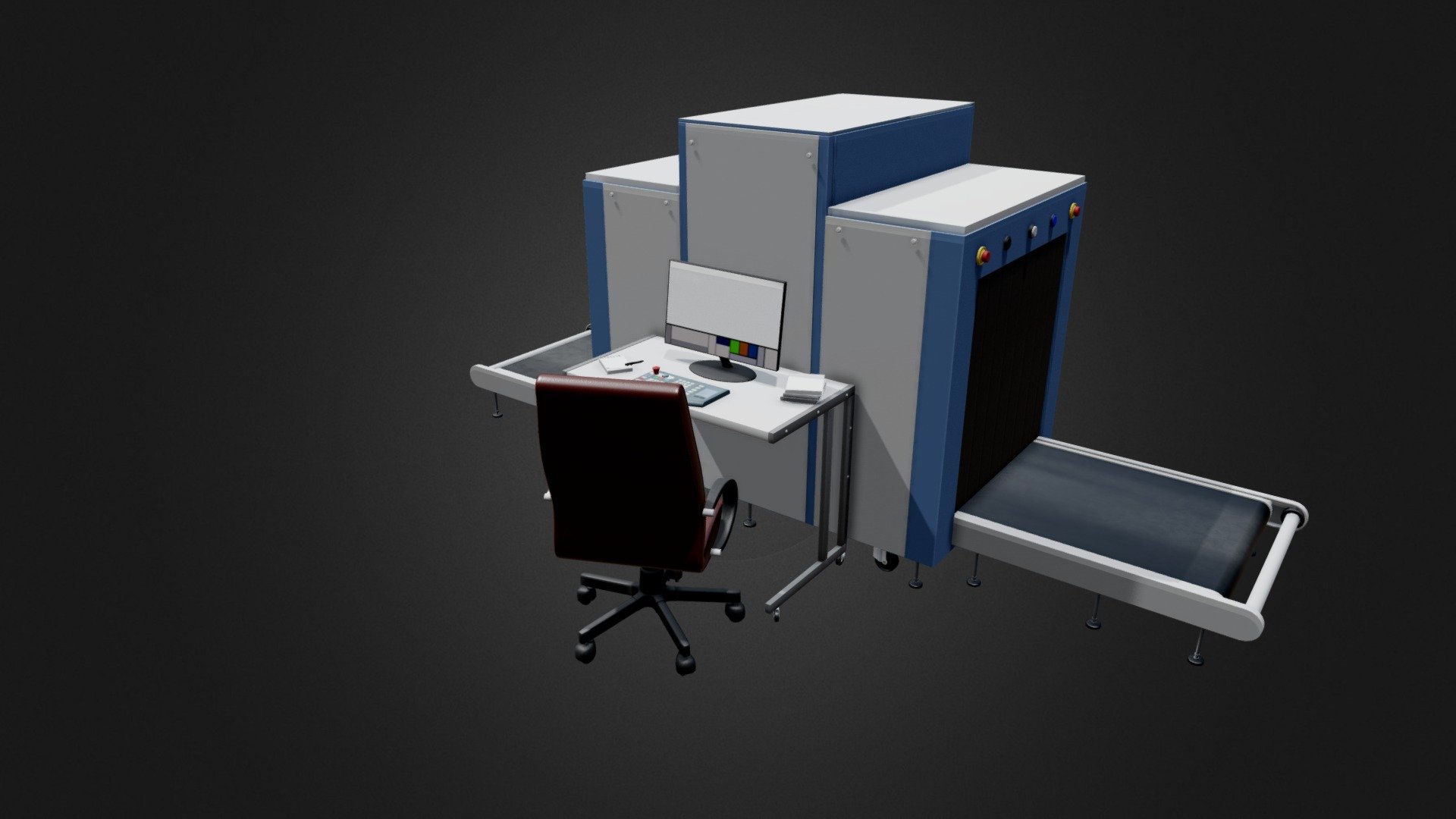 xray-airport - 3D model by Vida Systems (@objects1) 3d model