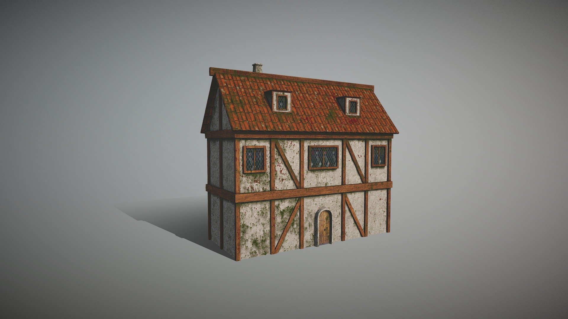 This is my third medieval house variation, thats inspired in the animated series &ldquo;Attack on titan