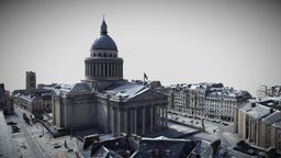 Pantheon france, greek, cathedral, scanning, exterior, monument, catholic, cultural, jacques, classical, pantheon, sainte, church