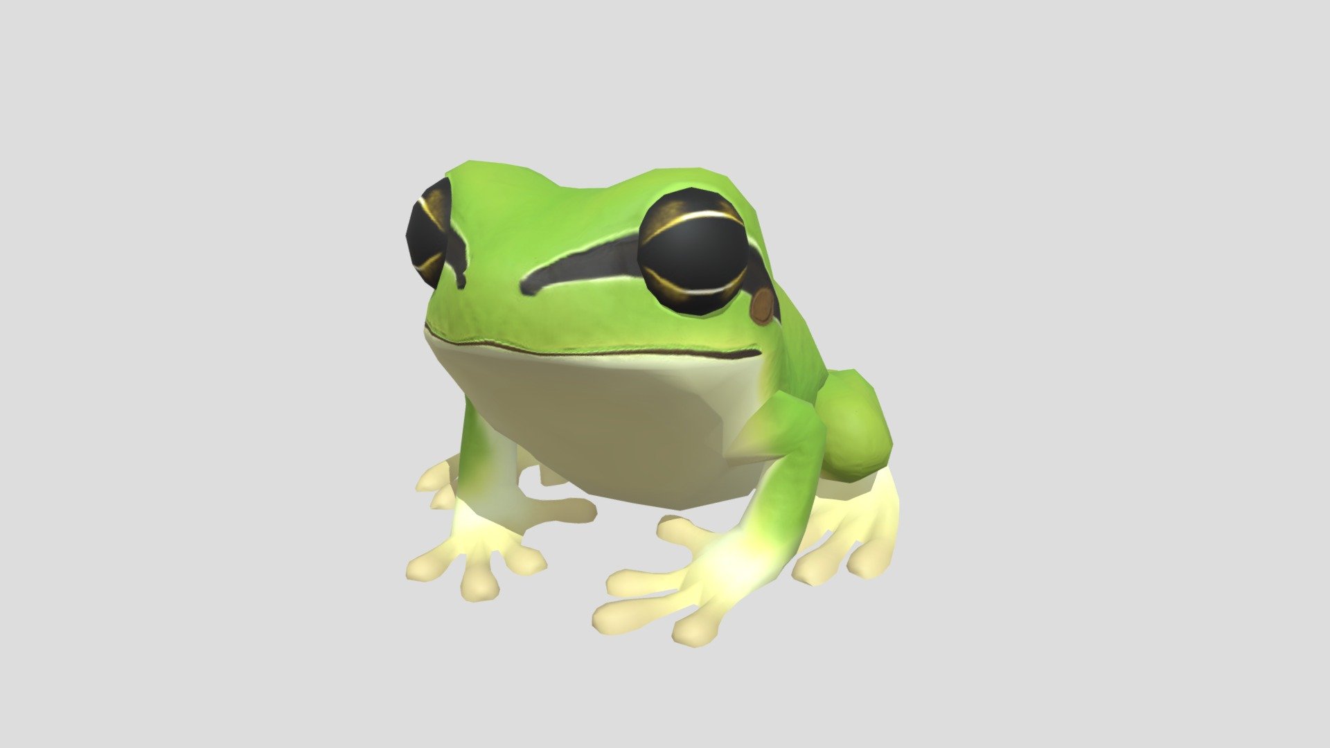 Tree Frog
 アマガエル - Tree Frog アマガエル - 3D model by Mozukui (@redfrogman) 3d model