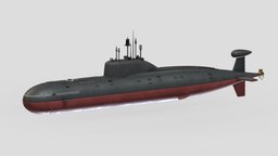 Nuclear Powered Attack Submarine Akula Class 