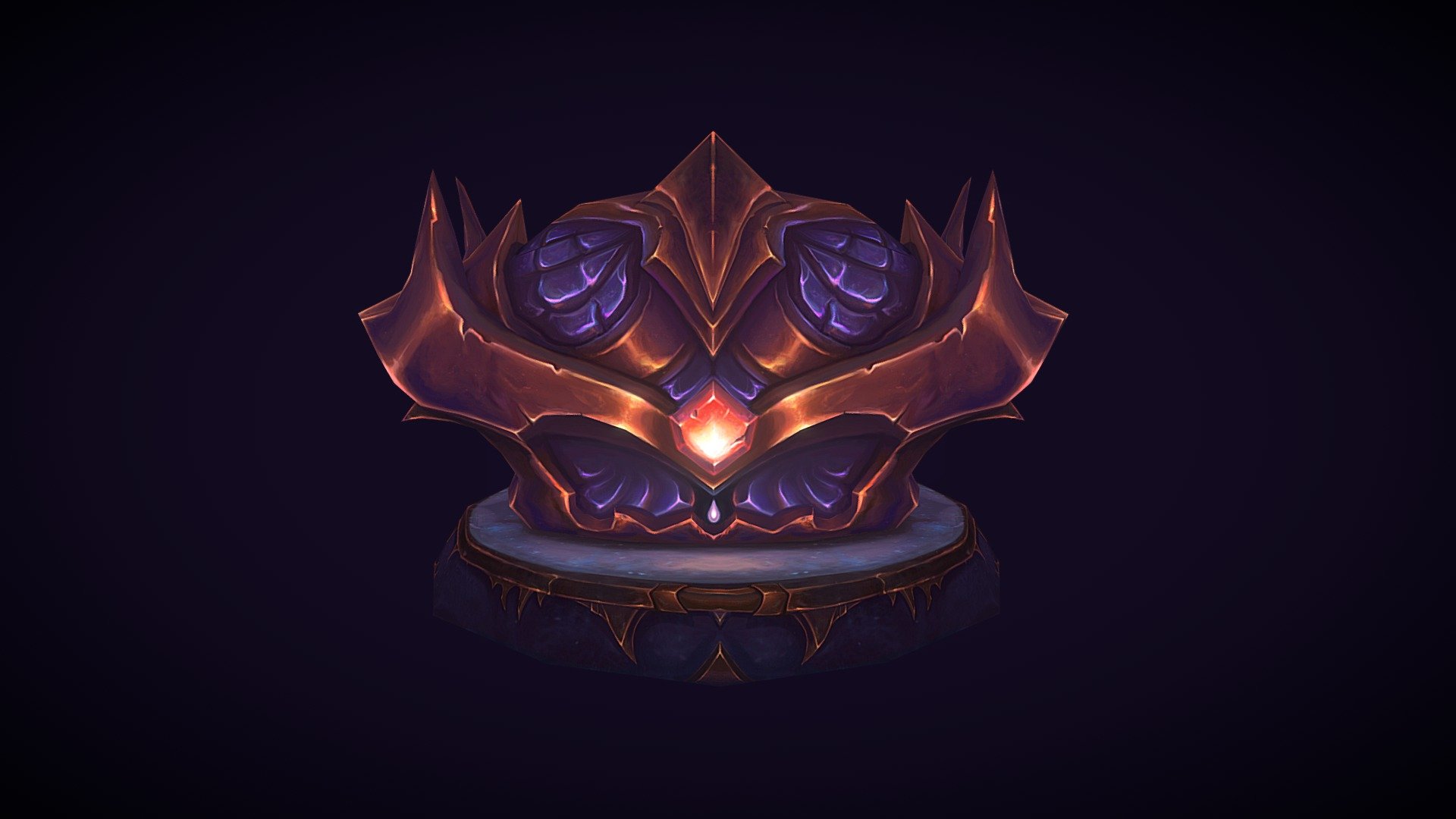This is a chest that I created, inspired by one of World of Warcraft’s newest zones ‘Nazjatar’. I was captivated by the area, which is why I decided to design a &lsquo;Nazjatar' themed chest. I hope you all like it :)

ArtStation Link -https://www.artstation.com/mnahas - Forgotten Treasures of Nazjatar - 3D model by moe.nahas 3d model