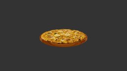 Fourth Lemon Mix Pizza pizza, 3dmodel