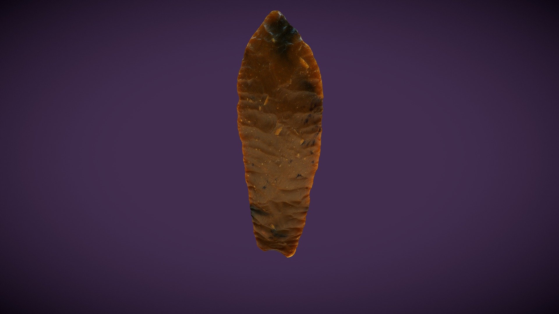 Hell Gap Projectile Point - 3D model by Center for Mountain and Plains Archaeology at CSU (@cmpa.csu) 3d model