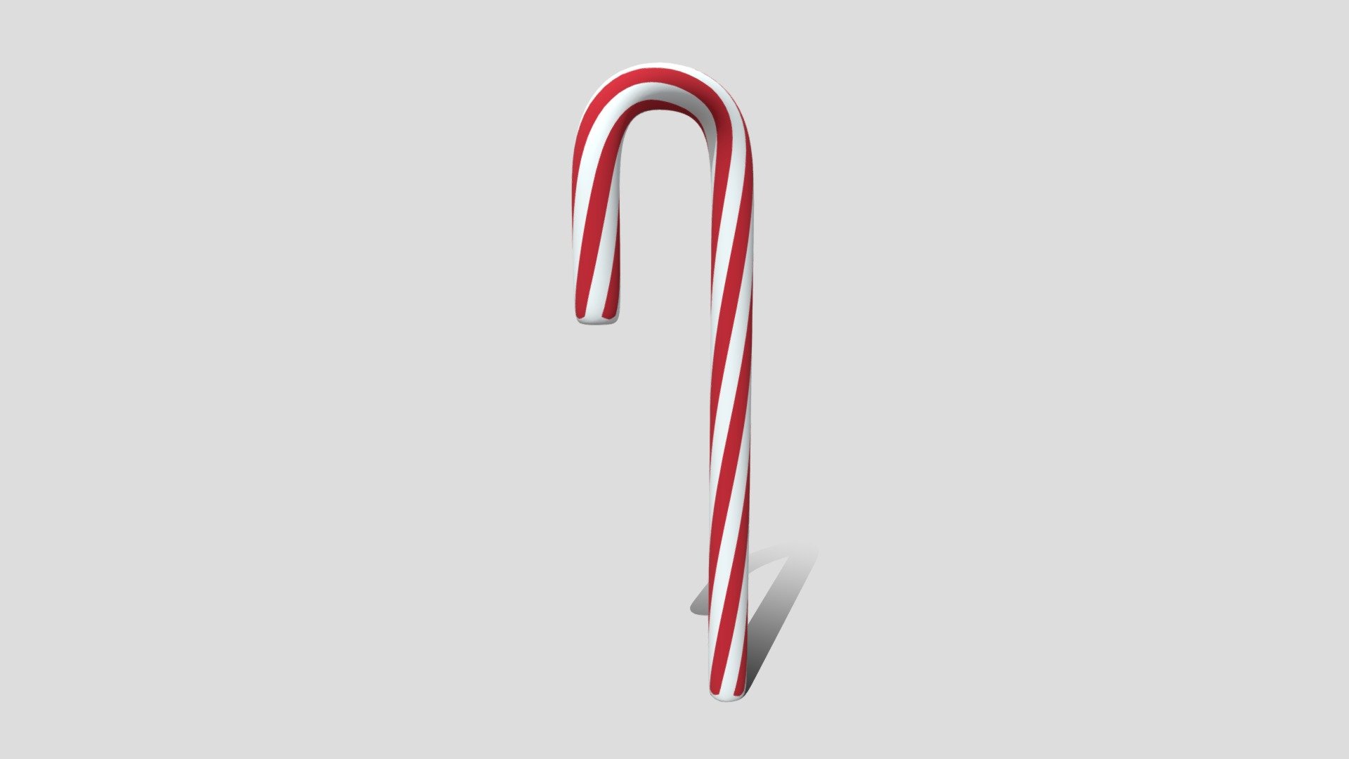 This is a 3D model of a Christmas candy. The cartoon style candy was modeled and prepared for cartoon renderings, background, general CG visualization presented as a mesh with quads/tris.

Verts : 3.522 Faces: 3.520

The 3D model have simple materials with diffuse colors.

No ring, maps and no UVW mapping is available.

The original file was created in blender. You will receive a, OBJ, FBX, blend, DAE, Stl, glTF.

All preview images were rendered with Blender Cycles. Product is ready to render out-of-the-box. Please note that the lights, cameras, and background is only included in the .blend file. The model is clean and alone in the other provided files, centered at origin and has real-world scale 3d model