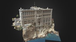 Musée océanographique de Monaco musee, heritage-photogrammetry, monaco, architecture-photogrammetry