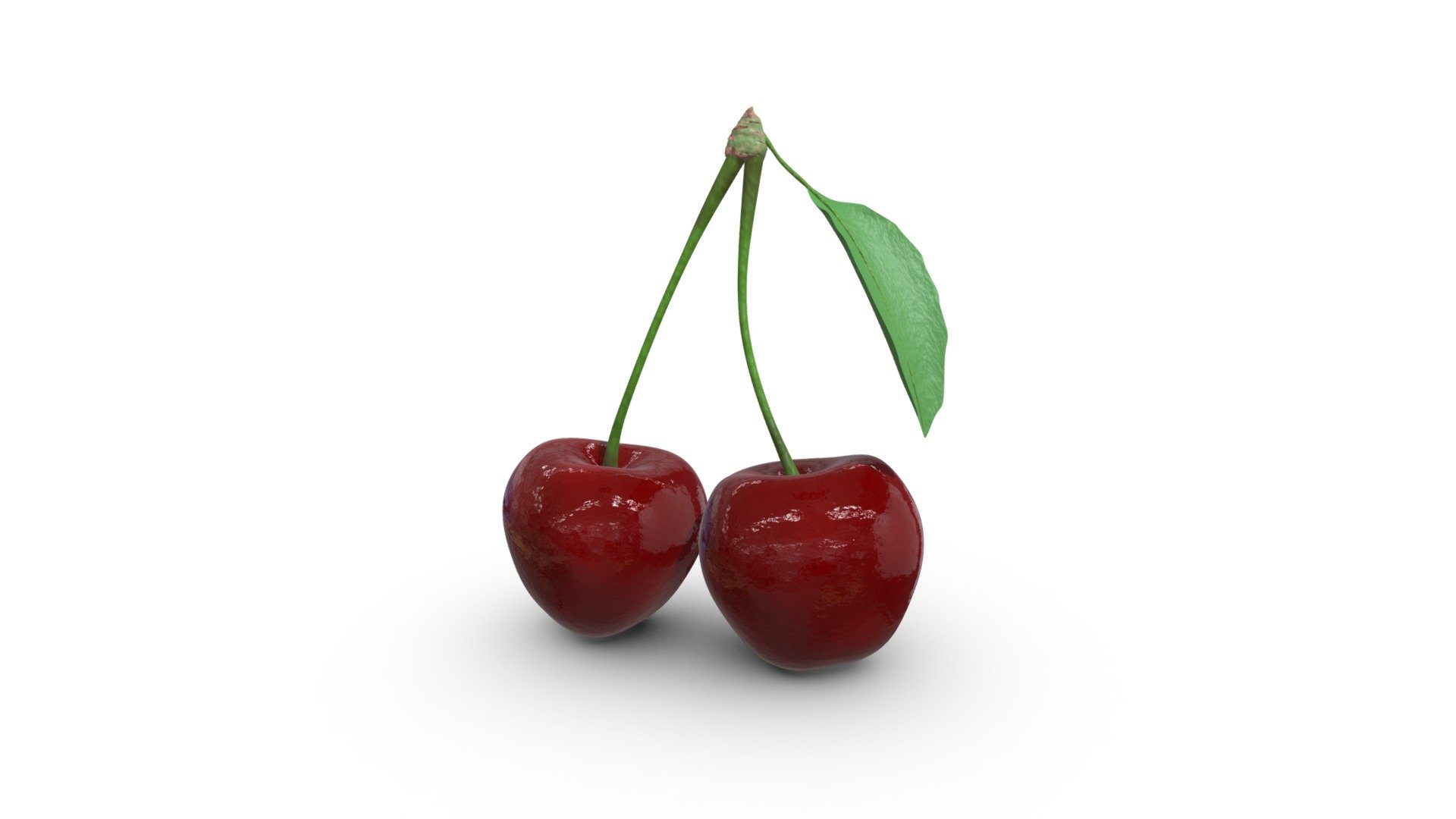 🍐🍌Fresh fruit series🍋🍓 Cherry 3D model made in blender with geometry node texture 3d model