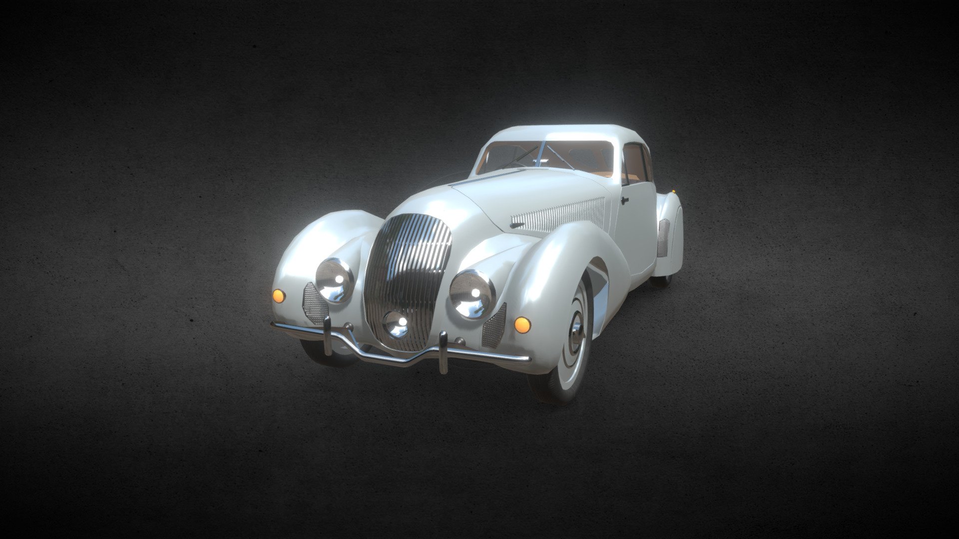 A simplified mid poly 3D model of Bentley Embiricos.

Modeled in Blender 2.93, Textured in Quixel Mixer and Inkscape.

I hope you'd like it :) - (Mid-poly) Bentley Embiricos - 3D model by KrStolorz 3d model