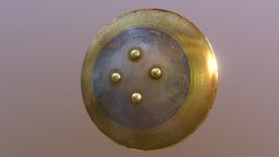 Lahore Shield (Royal Armouries Museum) sikh, substancepainter, substance, 3dsmax, shield