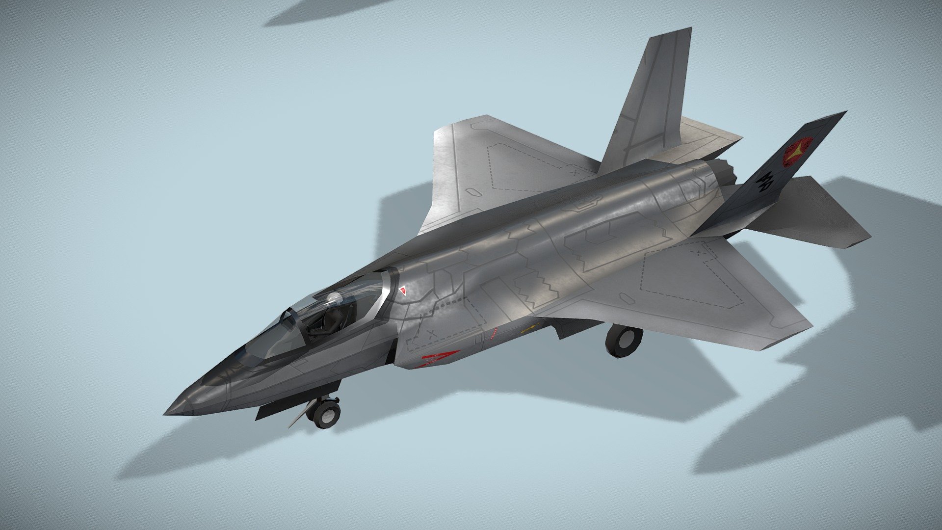 Lockheed Martin F-35 Lightning II

Lowpoly model of american jet fighter



Lockheed Martin F-35 Lightning II is an American family of single-seat, single-engine, all-weather stealth multirole combat aircraft that is intended to perform both air superiority and strike missions. It is also able to provide electronic warfare and intelligence, surveillance, and reconnaissance capabilities. Lockheed Martin is the prime F-35 contractor, with principal partners Northrop Grumman and BAE Systems. The aircraft has three main variants: the conventional takeoff and landing (CTOL) F-35A, the short take-off and vertical-landing (STOVL) F-35B, and the carrier-based (CV/CATOBAR) F-35C. The U.S. plans to buy 2,456 F-35s through 2044.



1 standing version and 2 flying versions in set.

Model has bump map, roughness map and 3 x diffuse textures.



Check also my other aircrafts and cars.

Patreon with monthly free model - Lockheed Martin F-35 Lightning II - Buy Royalty Free 3D model by NETRUNNER_pl 3d model