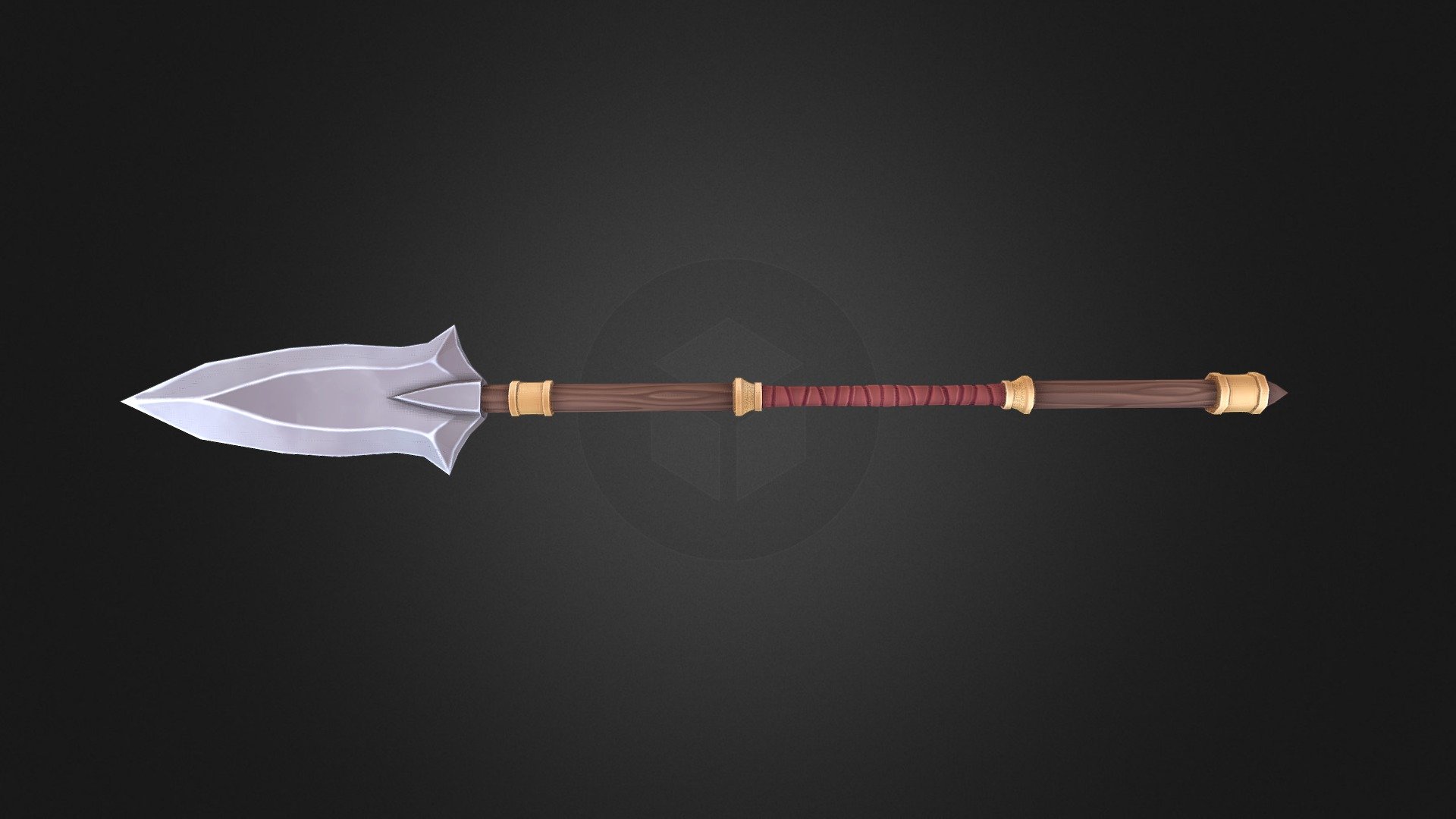 Spear #1 - 3D model by Graham (@graham3d) 3d model