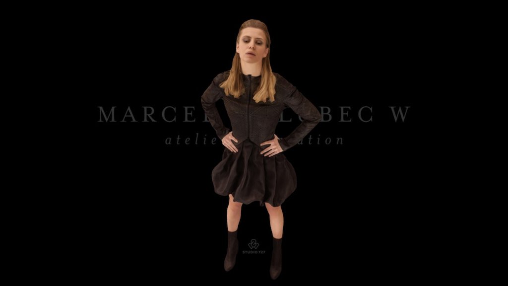 Perception / Conceptual Couture - Marcel Holubec W - Sasha Gachulincova - 3D model by Studio727 3d model
