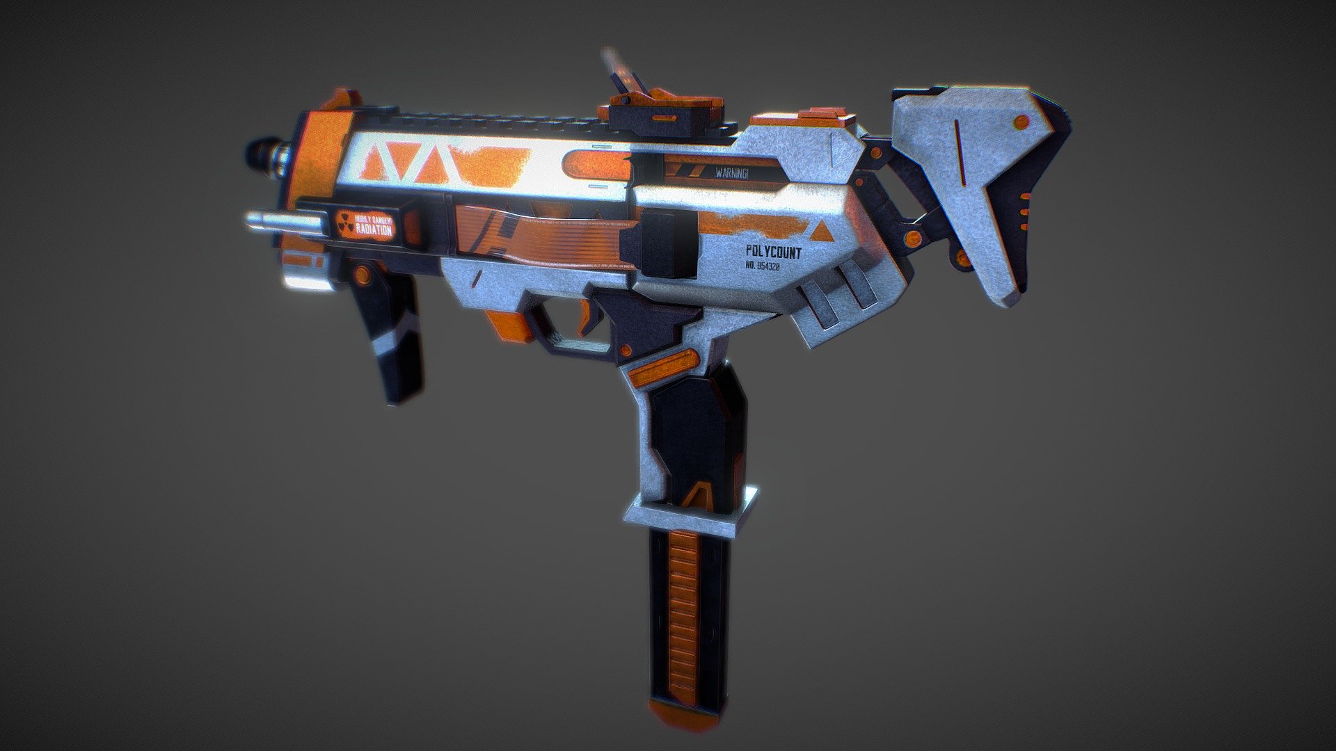 Sombra Pistols - Asiimov Skin CSGO

Hi! There, I want to show you my latest hard surface modeling where is I made a weapon from the cool character on Overwatch (Sombra). I try to challenge myself to create different textures from the original, so I decide to use Asiimov skin from CSGO as my reference, i took almost two weeks to finish model, texture, lighting, and rendering btw here is the result :)
btw the texture on the right side flipped, coz I just mirror the UV and overlapped xD I'm too lazy to create another uv map

Software used : Autodesk Maya 2018, Blender, Photoshop - Overwatch Sombra Pistols - Asiimov Skin - 3D model by BANTENGWT (@ditowidiantomo1) 3d model