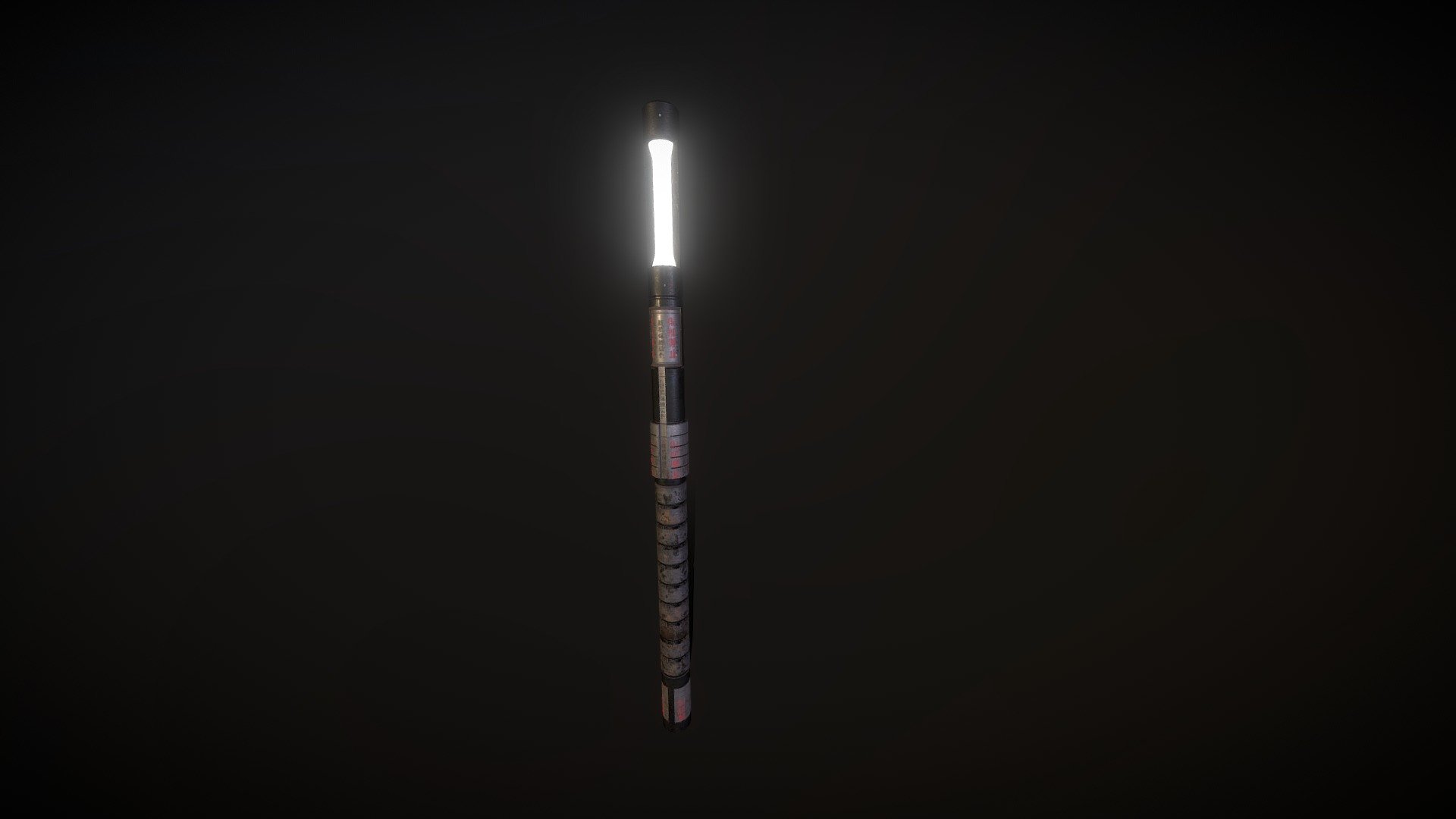 A Sci-Fi Stun baton made for our upcoming game. To be used in Third Person view 3d model