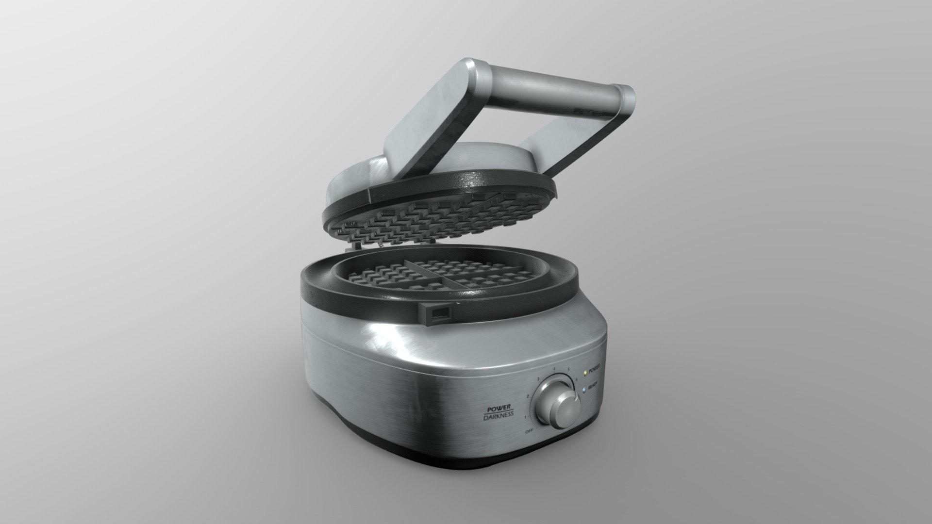 A model of a waffle maker based on a real-life product from Breville 3d model
