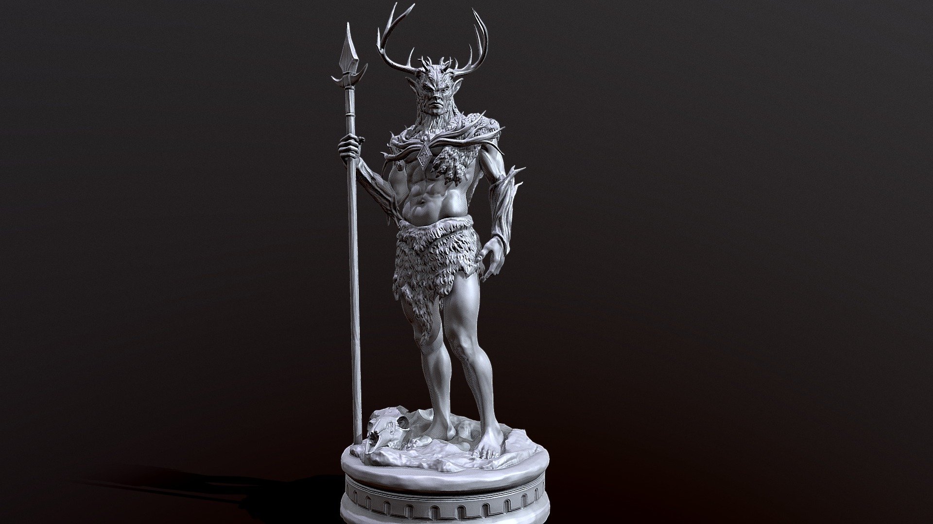 Hircine - Daedric lord of hunt. (from Elder scrolls universe)

Printable Figure

STL format , sliced - 7 pieces. Height : 31 cm.

 - Hircine 3D print model - Buy Royalty Free 3D model by Mandrake (@mandrake_3d) 3d model