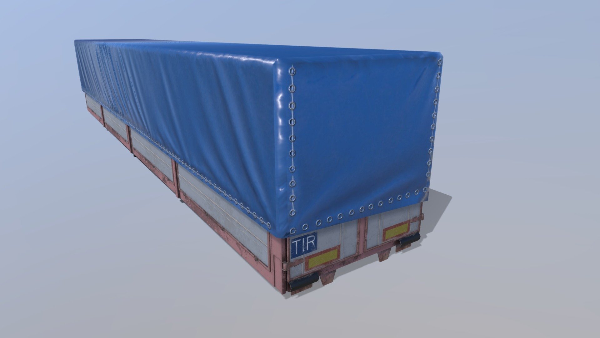 Trailer- Low poly - 3D model by unrealengine432 3d model