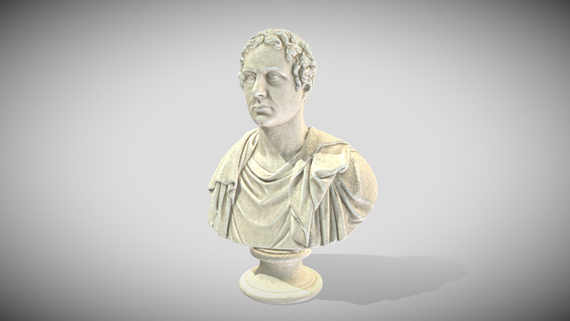Original very nice 3D Scan from the Thorvaldsens Museum

https://www.thorvaldsensmuseum.dk/en/collections/work/A257

here the Painted Gaming Version LR... 3d model