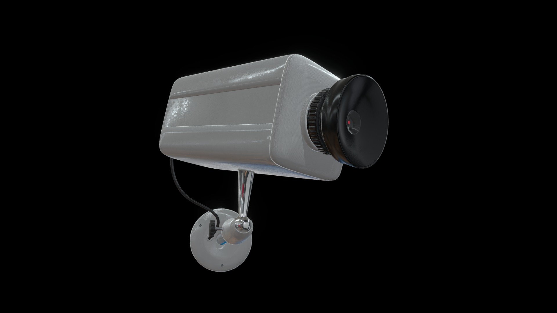 Security Camera

Oldstyle indoor camera with emission map.

Containing 3 materials: Camera, Stand, Glass

Size: 43,7 MB - Security Camera (indoor) - Download Free 3D model by Dávid Ludvig (@davidludvig) 3d model