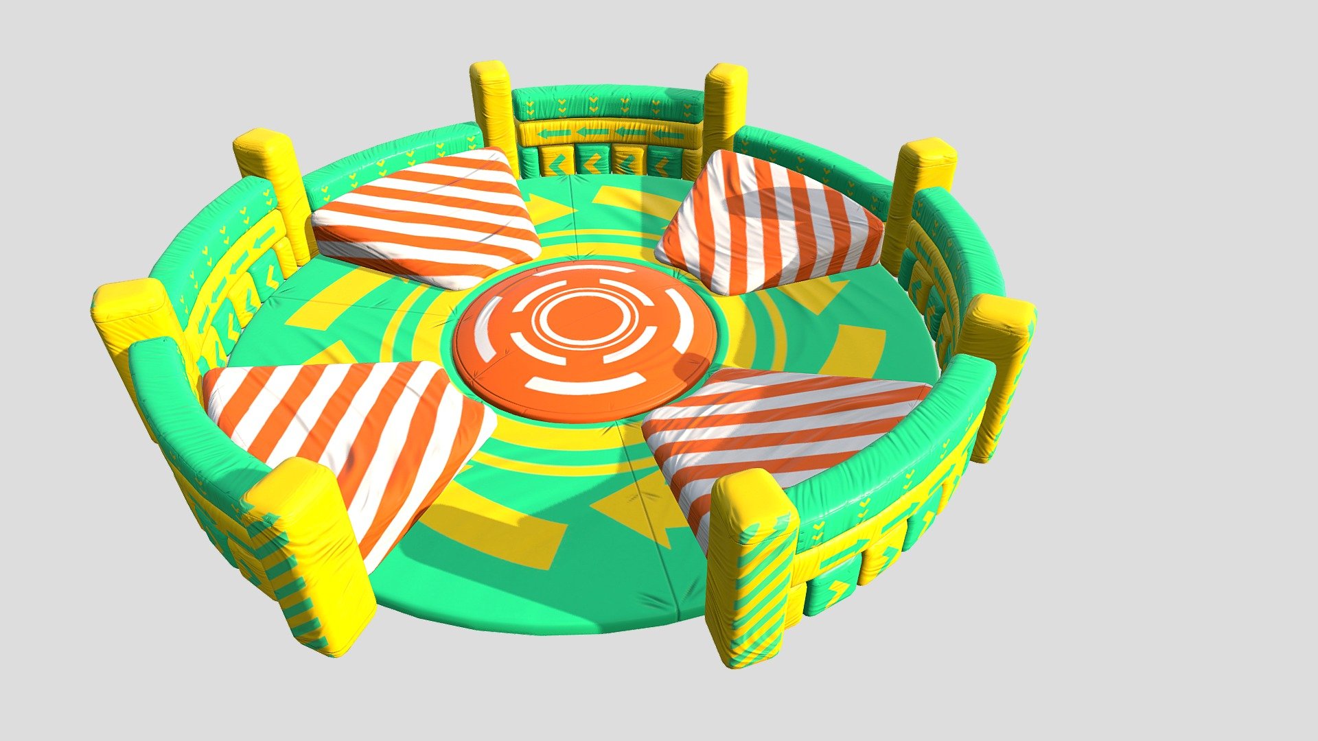 https://www.artstation.com/setech - Inflatable ring (FallGuys fan art) - 3D model by SeTech 3d model