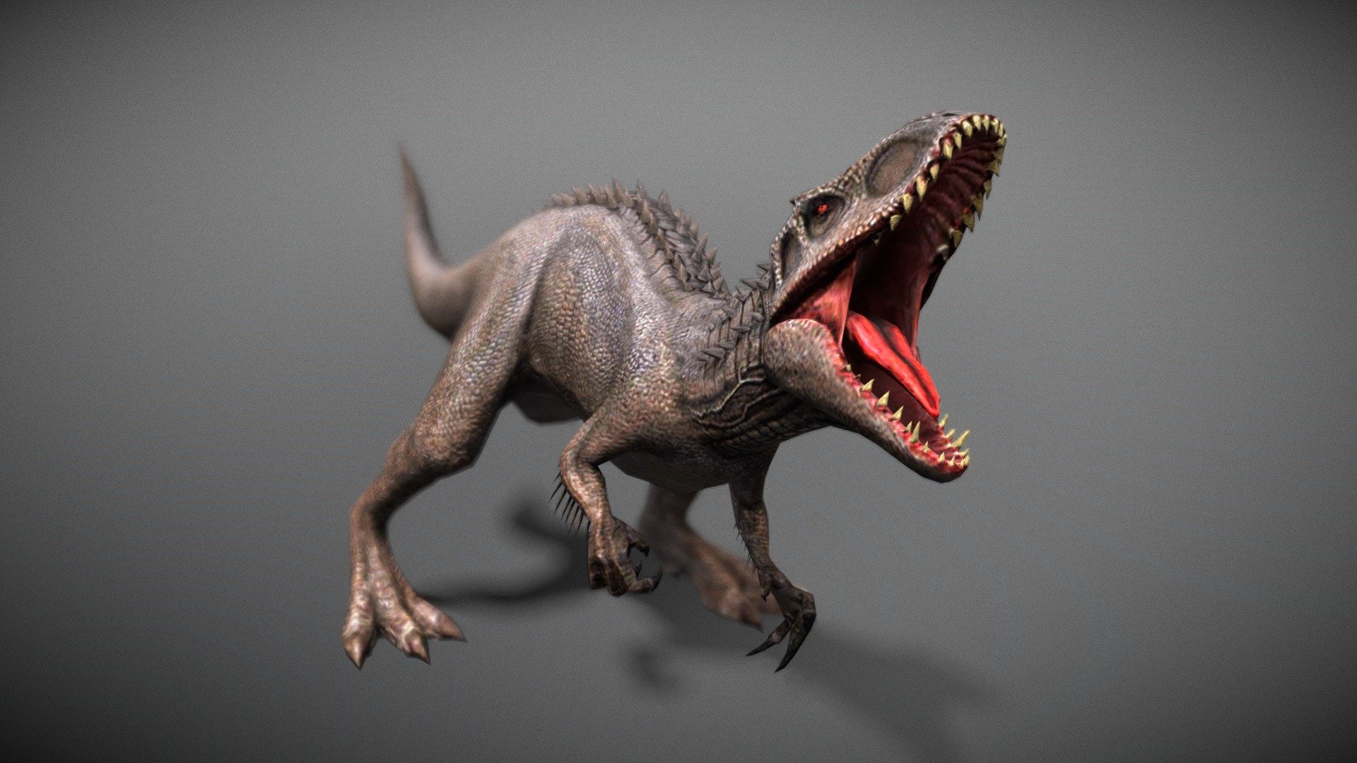 The Indominus Rex model from Jurassic World Alive. Credit goes to Ludia for making the model and the game.

 - Jurassic World Alive - Indominus Rex - 3D model by Indominus Rex (@lentoneulb) 3d model