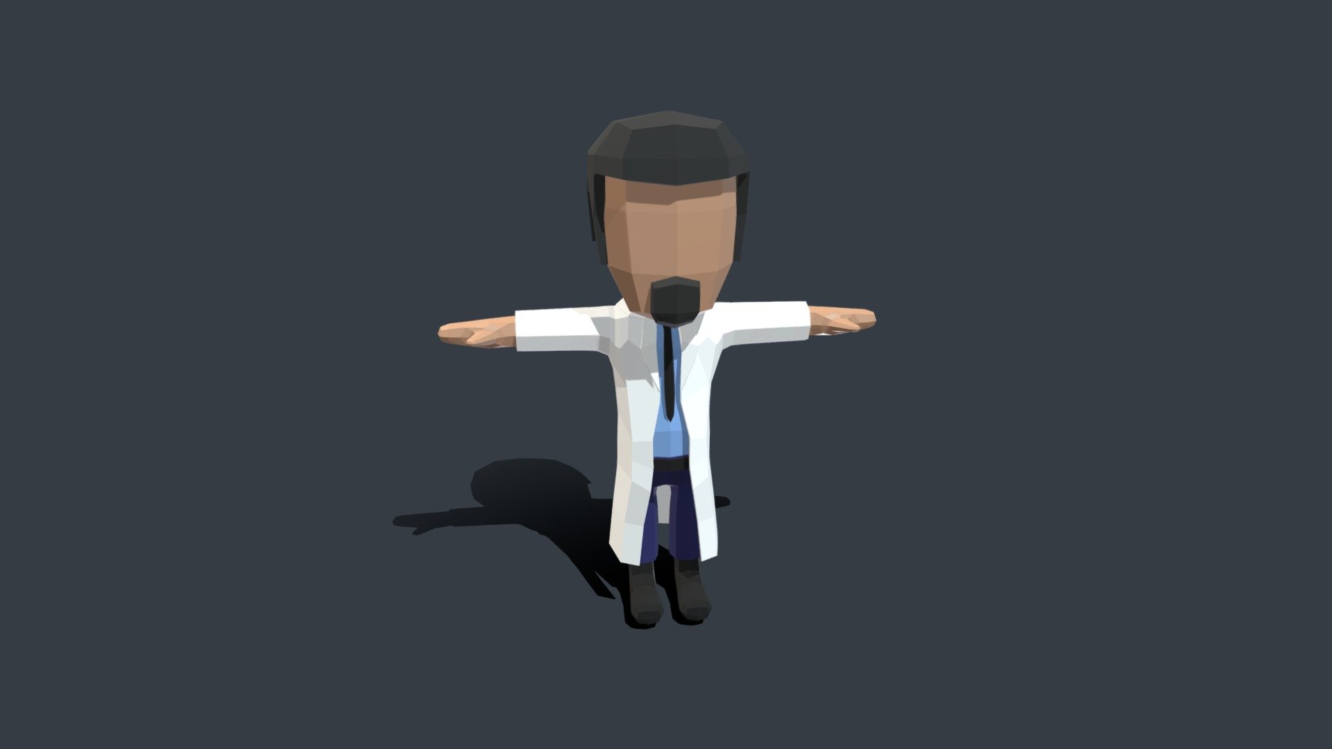 Simple doctor low poly character.

PLEASE let me know your opinion! Thanks, - Doctor character - Buy Royalty Free 3D model by Mahdi.G 3d model