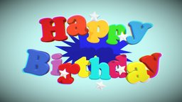 "Happy Birthday" FX for AR animated