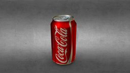Coke Soda Can coke, soda, sodacan, soda-can