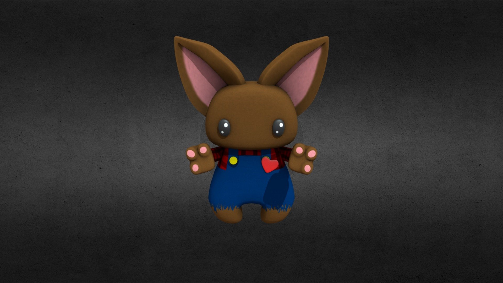 Done as part of a Monster Mash series of Plushes for Halloween 3d model