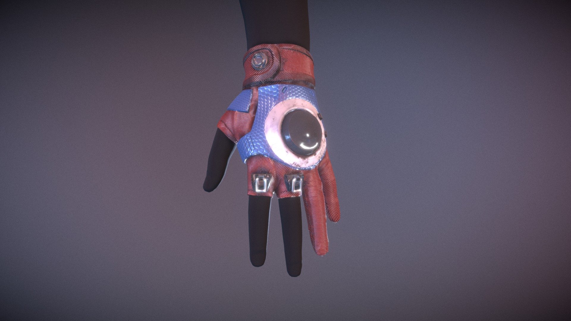 I designed, sculpted, retopologized and textured this glove to reflex the essence of my personality, in order to proceed with my Animation Portfolio. Clearly, I could have picked up any FPS arms available on the modding sites but I decided to do something &lsquo;me' this time. As you can guess the influences that I took for this piece, they are Spider-Man (obviously haha), Titanfall 2, drawing glove and Dirty Bomb. It's not the best but surely I did learn quite a lot from this mini project! - FPS Arm - 3D model by vinchau (@vinnish) 3d model