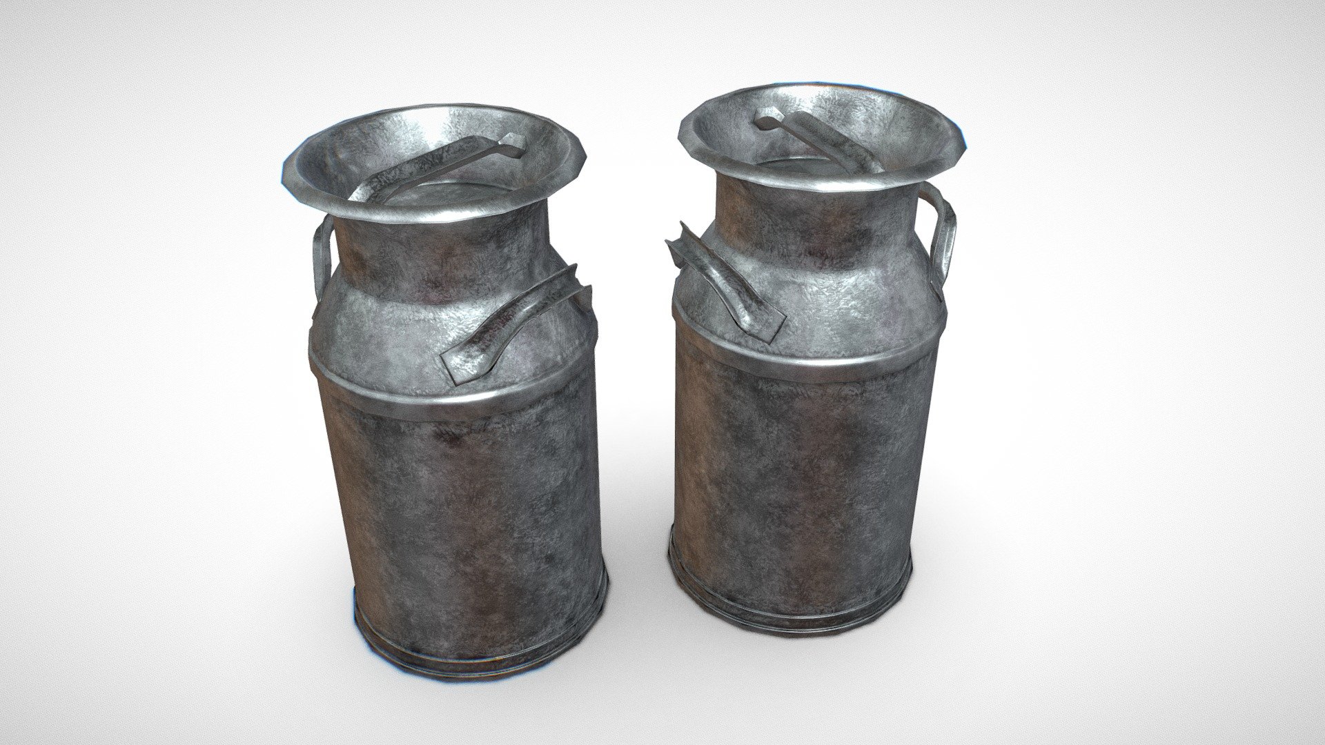 Features:




Low Poly.

Optmized.

Model is fully textured with all materials applied.

High quality polygonal model, correctly scaled for an accurate representation of the original object.

All formats tested and working.

Redered on Blender Cycles.

Textures PBR MetalRough and SpecGloss - 2048x2048.
 - Milk Can - Buy Royalty Free 3D model by Elvair Lima (@elvair) 3d model