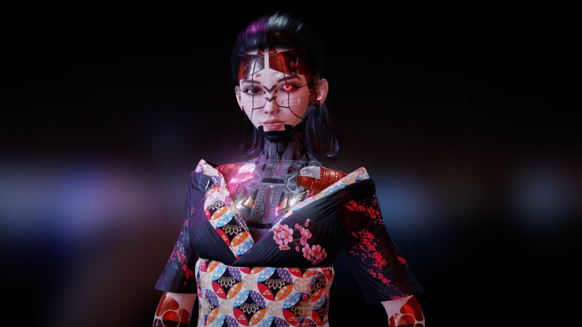 CYBER GEISHA BY Oscar creativo
Programs ZBRUSH-SUBSTANCE PAINTER-MARMOSET TOOLBAG
Oscarcreativo.co-all rights reserved

full proyect: https://www.behance.net/gallery/147768259/CYBER-GEISHA-3D-MODEL-BY-Oscar-creativo - CYBER GEISHA V2 BY Oscar creativo - Buy Royalty Free 3D model by OSCAR CREATIVO (@oscar_creativo) 3d model