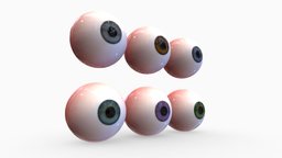 Cartoon Eye eye, green, people, eyeball, brown, gray, eyes, greeneyes, blueeyes, character, cartoon, blue, blueeye, cartooneye, browneye, grayeye