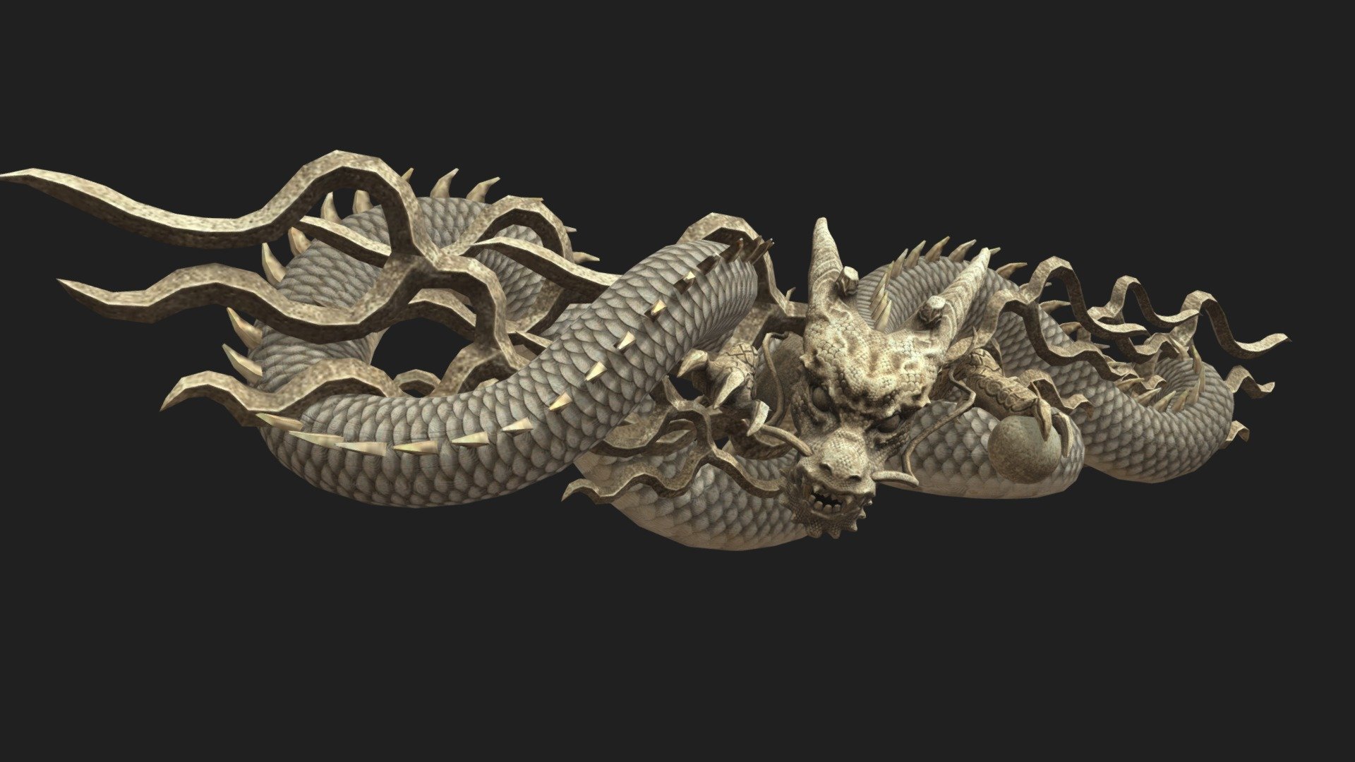 Wood Dragon - Wood Dragon - Buy Royalty Free 3D model by yankobe (@yankobe.do) 3d model