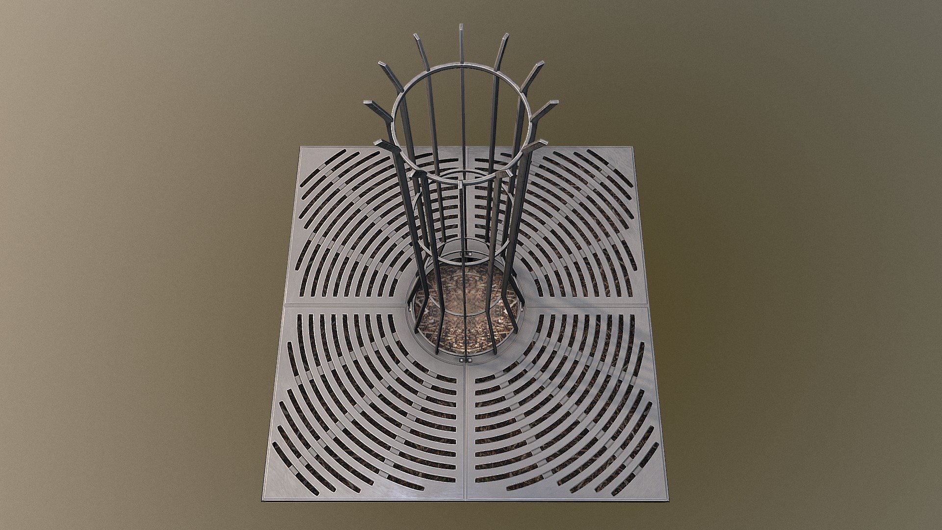 City tree grille low-poly version 3.

Protects the root system and the trunk of some city trees.






Modeled and textured by 3DHaupt in Blender-2.7x - City Tree Grille (Version 3) Low-Poly - Buy Royalty Free 3D model by VIS-All-3D (@VIS-All) 3d model