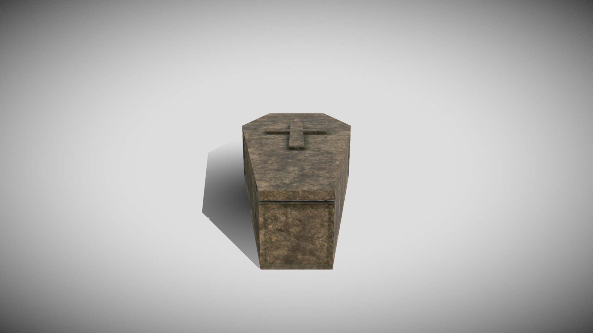 Generic Medieval Stone Coffin

Game-ready, PBR, low-poly, AR/ VR - Unity &amp; Unreal friendly

Textures; 2048 x 2048, 8-Pixel Padding, dilation + background (grey), OpenGL

https://stgbooks.blogspot.com/ - Stone Coffin - Buy Royalty Free 3D model by Simon T Griffiths (@RubberMan) 3d model