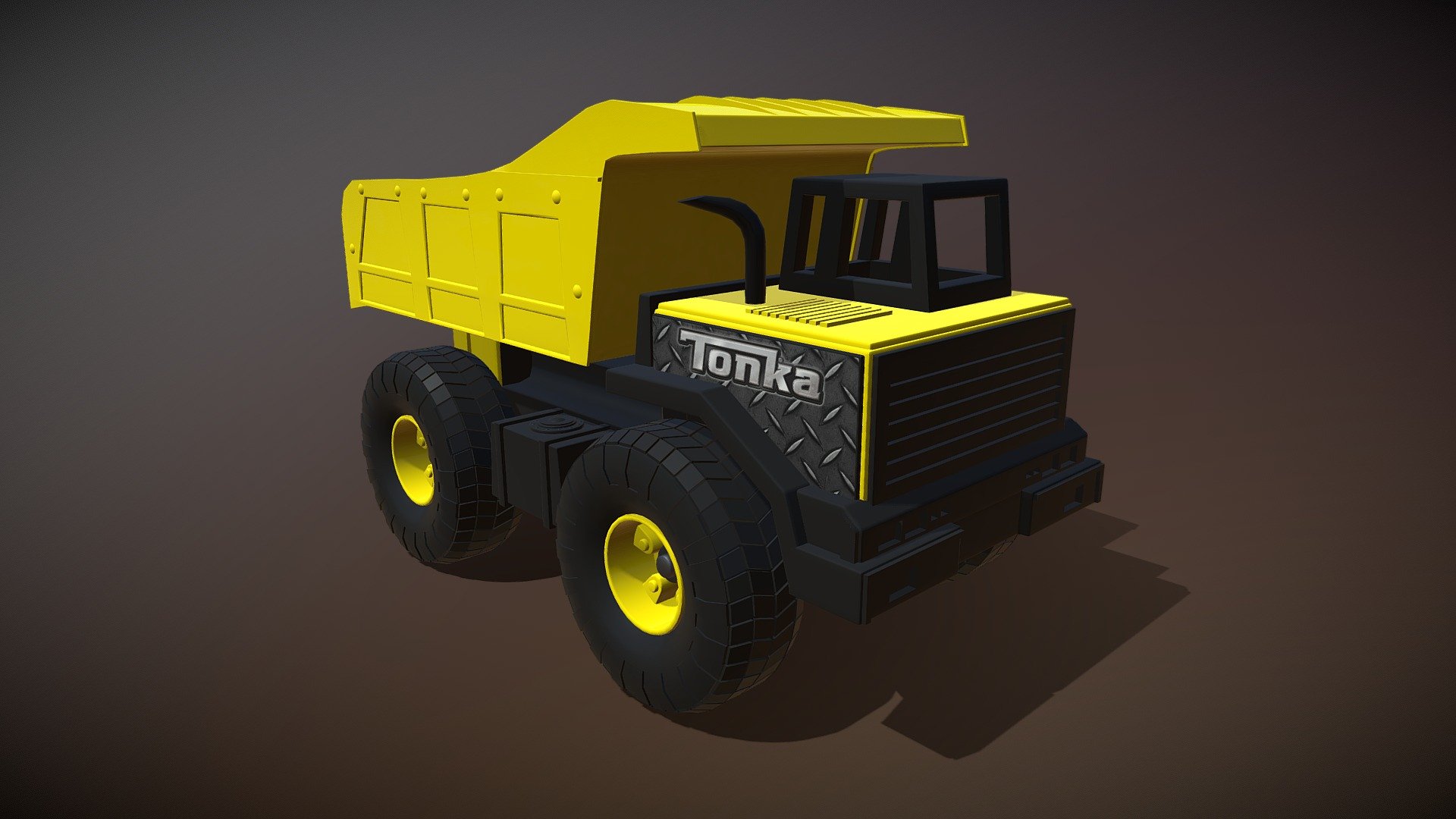 Dump Truck - 3D model by jakebarrett 3d model