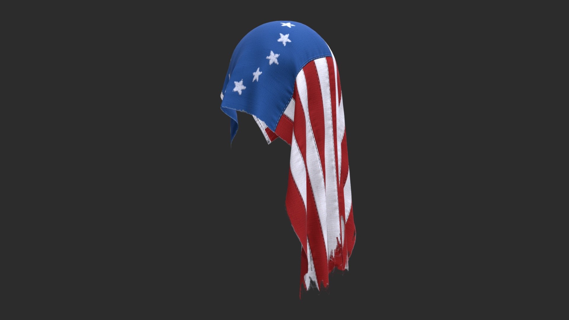 The Betsy Ross flag is an early design of the flag of the United States, named for early American upholsterer and flag maker Betsy Ross. Its distinguishing feature is thirteen 5-pointed stars arranged in a circle representing the 13 colonies that fought for their independence during The American Revolutionary War.

The Textures Maps are in 2K and ready for PBR workflow.

This asset includes the Blender native file, an animated version in low-poly and some static pose variants. The textures includes 3 variants of the Flag : Clean, Dirty and Bloody.

ANIMATED ASSET




Objects : 1

Polygons : 36

Materials : 3

LODs : No

ANIMATIONS




Rigged : Yes (including armature and bones, no physics animations)

Actions : 2 (Simple in 138 frames - Natural in 575 frames)

Loop : Yes



STATIC ASSETS




Objects : 5

Polygons : 144 or 576

Materials : 3 (sames as the animated version)

LODs : Yes

Number of LODs : 2

 - Betsy Ross flag - US 13 Stars - Buy Royalty Free 3D model by KangaroOz 3D (@KangaroOz-3D) 3d model