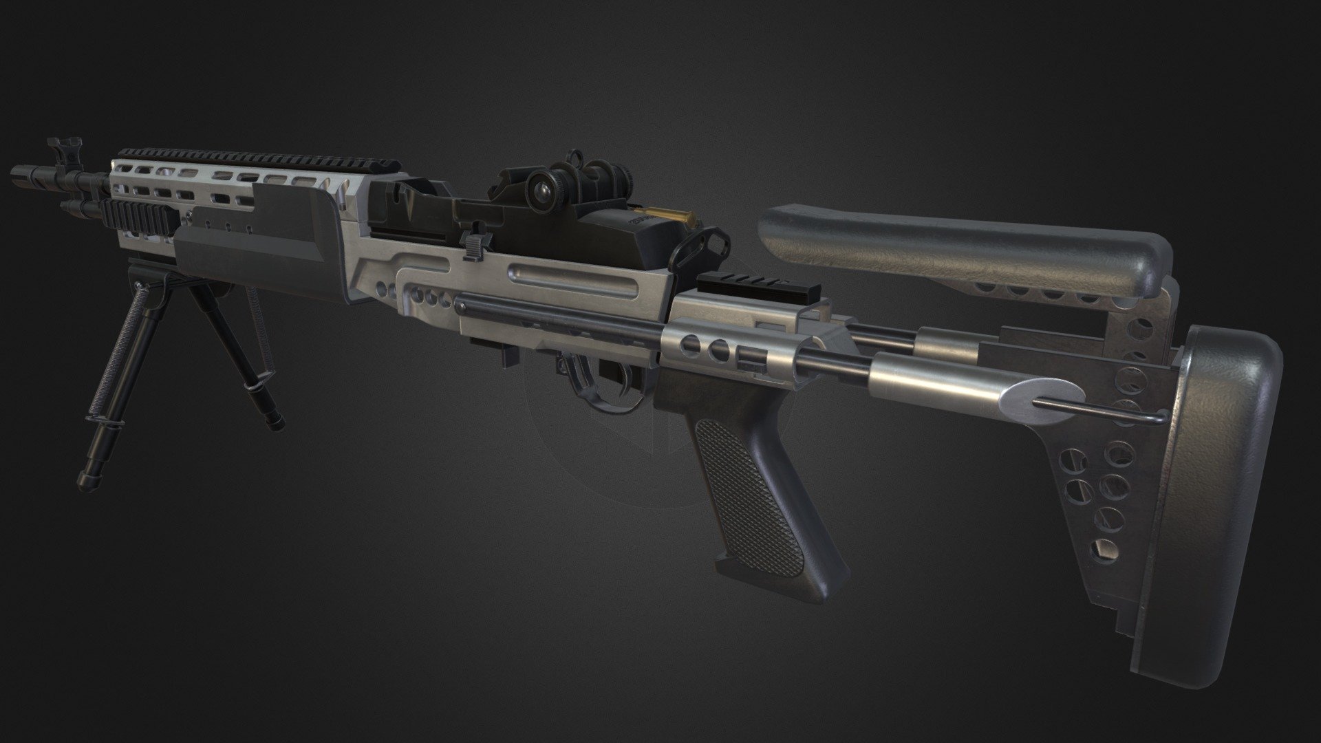 AAA quality MK14 game ready specially made for Unreal engine &amp; Unity. 4k highly detailed textures and low poly model. Each and every part is separate with an accurate axis and ready to rig 3d model