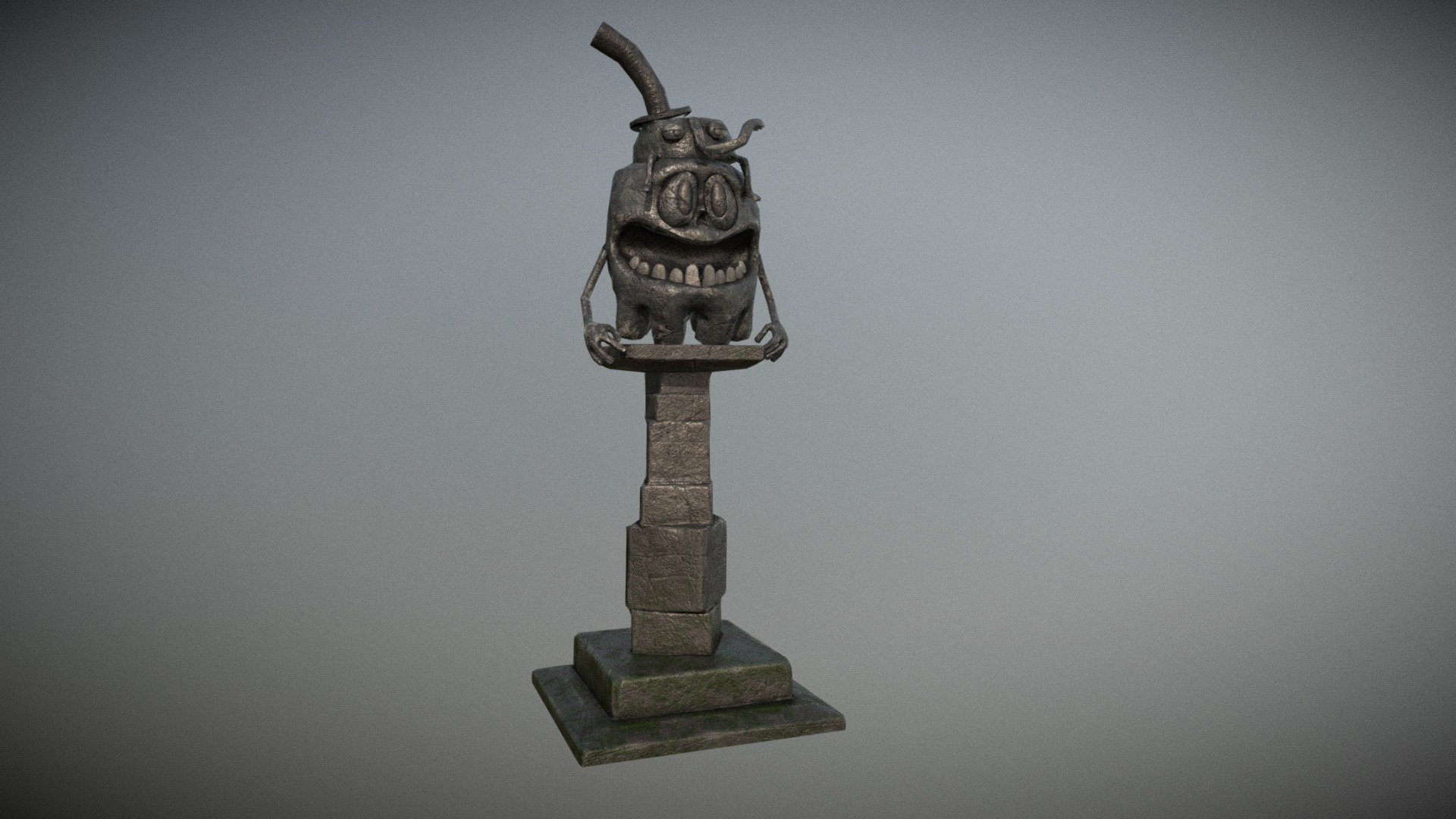 This asset is available in unity asset store - Marvick Statue - 3D model by Dakalo 3d model