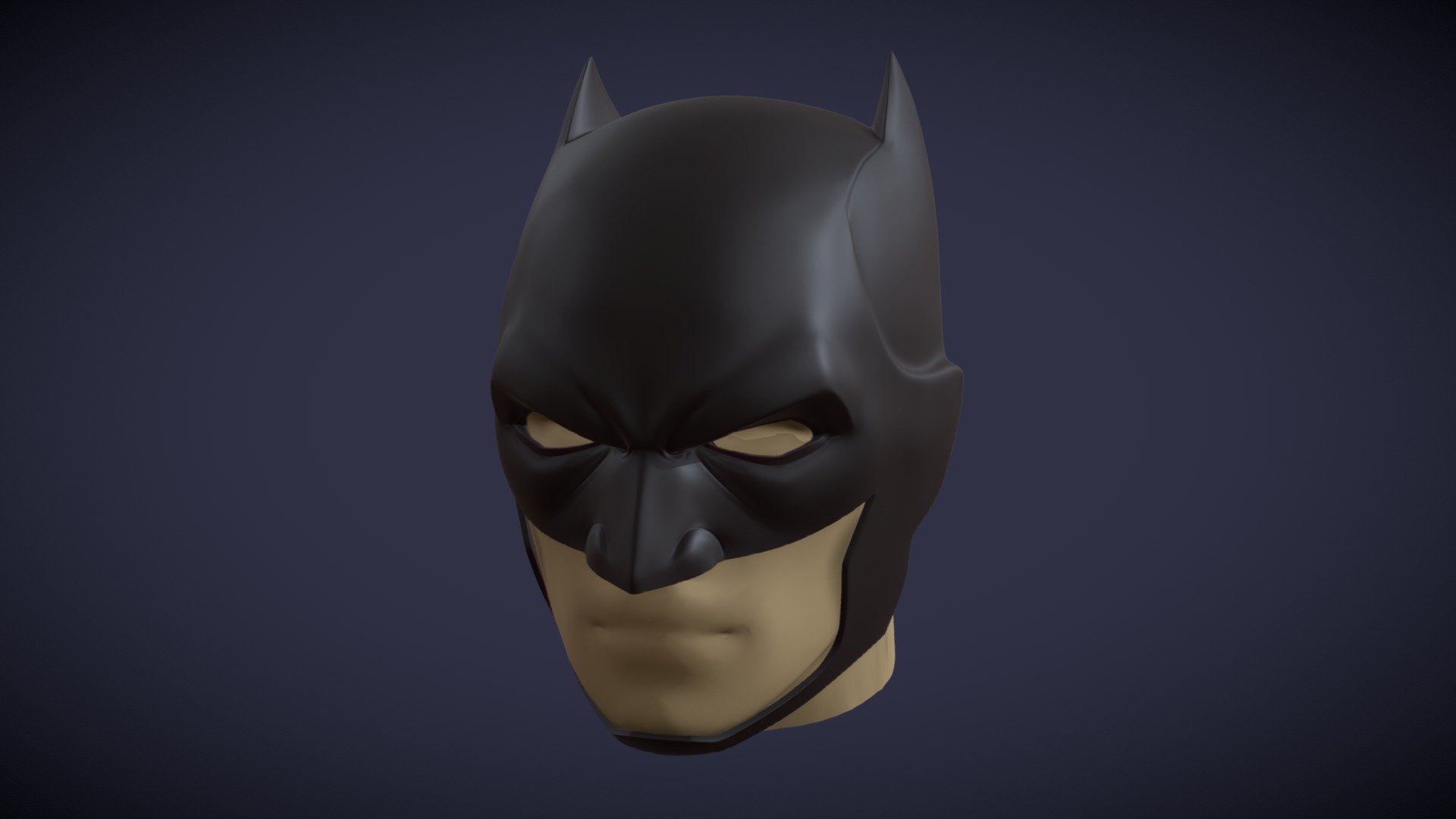 W.I.P batman cowl for 3D printing 3d model