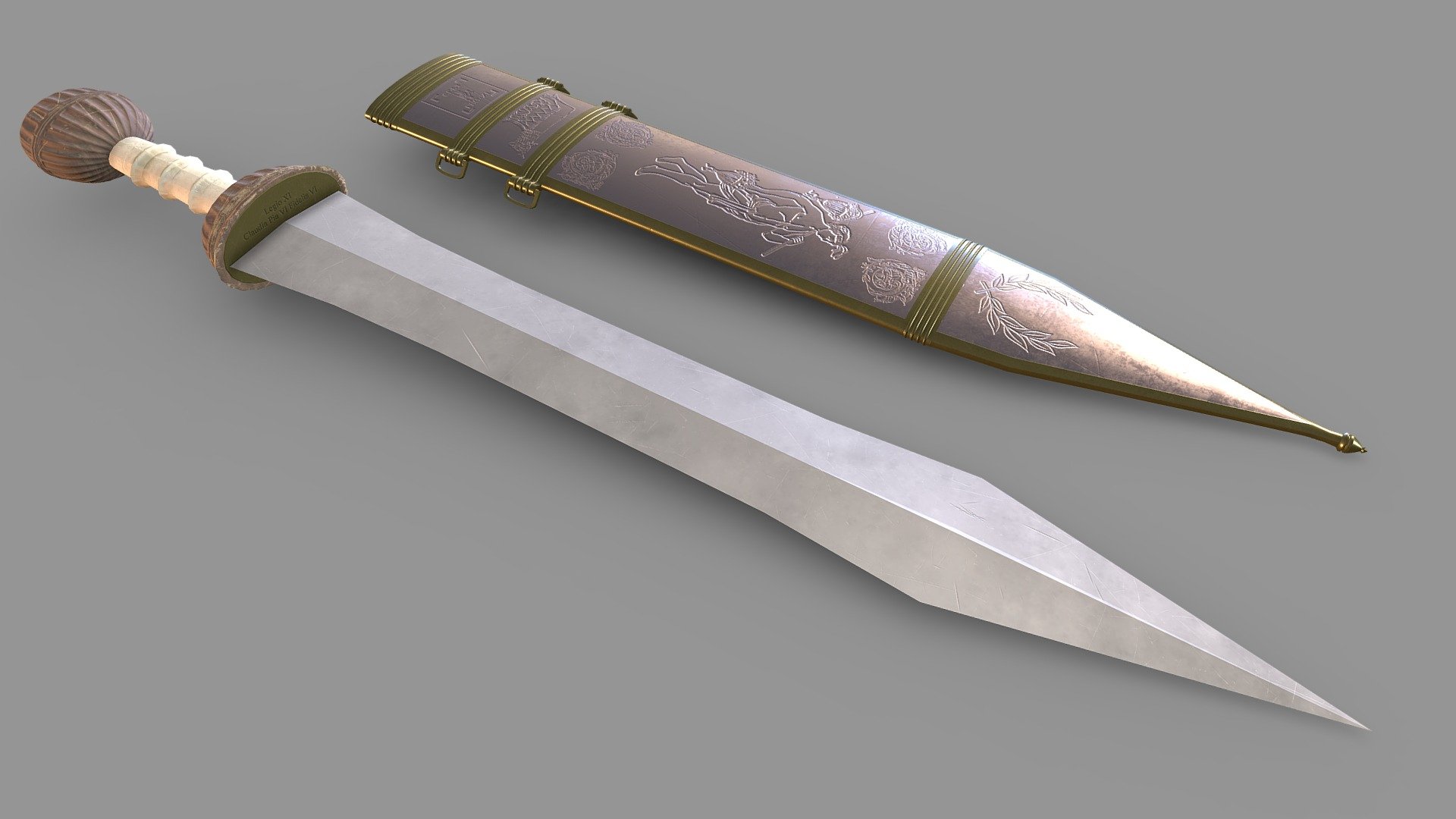 GLADIUS FULHAM - Download Free 3D model by count_zero 3d model