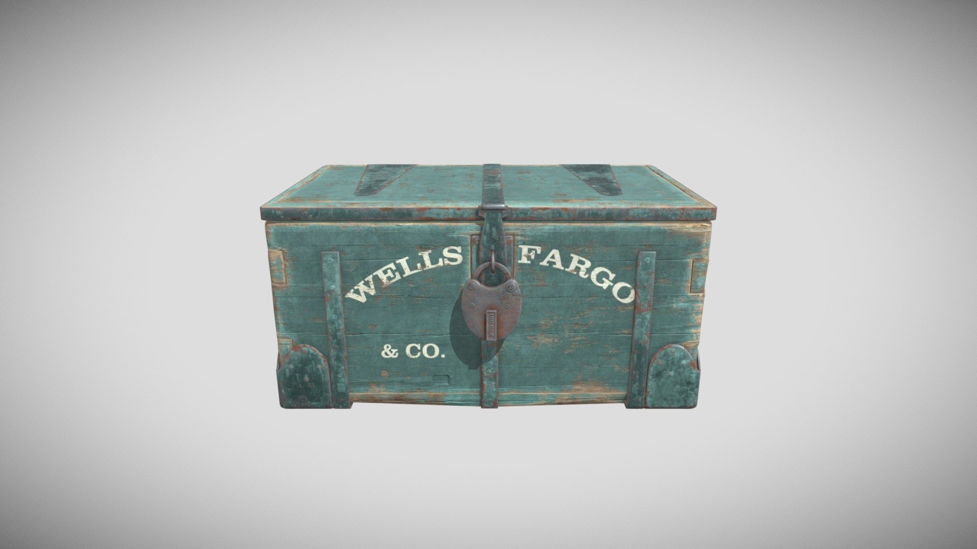 Wooden trunk modeled and sculpted in Blender, textured in Substance Painter. Models were made with game engine performance in mind, so a lot of geometry is optimised for lower poly count. Mesh consists of quads and triangles.

For better texture quality, mesh has been divided into two UV maps, each with its own material assigned. Textures included: base_color, roughness, metallic, height, normal (OpenGL). All textures are in 2K format, so if you need a lower resolution you can scale them in any photo editing software with minimal quality loss. Materials are assigned, just load in the textures and you are ready to go.

Mesh is divided into three parts, box, lid, and lock. They are all parented to their own Empty parent for easier handling inside your scene 3d model
