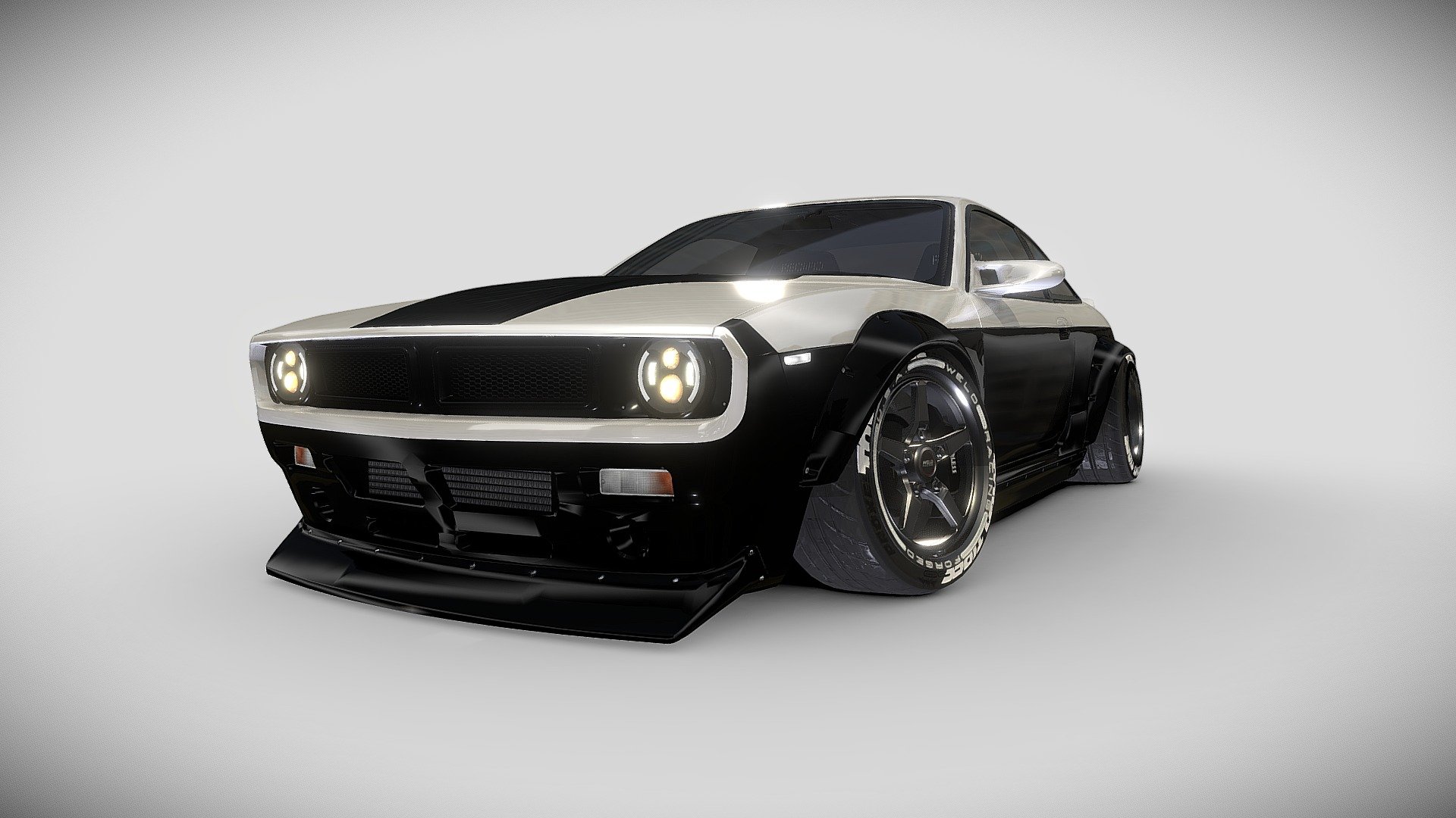 Published by 3ds Max - Nissan S14 Rocket Bunny Boss - Kyoto 6666 - 3D model by OGL (@GaryLim) 3d model