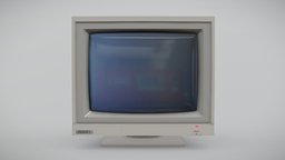 CRT Monitor computer, assets, gaming, hd, prop, vintage, retro, photorealistic, gameprop, new, monitor, replica, props, realistic, realism, game-prop, rare, crt, 1990s, game-asset, 90s, 1990, movieprop, gamingprops, asset, gameasset, technology, screen, 2023, 3dee, crt-monitor, movie-prop, movieasset, movie-asset, gamingprop