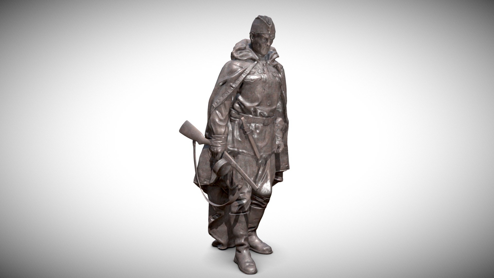 Monument  "Defender of the Motherland" - 3D model by Nicos (@antinicos) 3d model